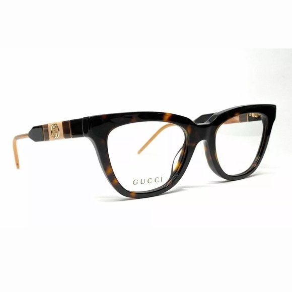 Gucci Women's Havana Square Eyeglasses! - Picture 3 of 3